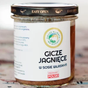 Gicze Jagnięce w sosie własnym
