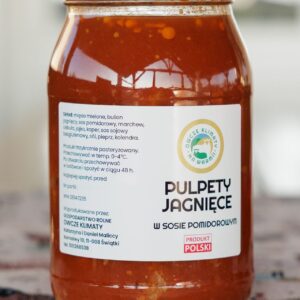 Pulpety jagnięce w sosie pomidorowym