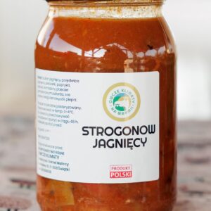 Strogonow na polędwicy jagnięcej