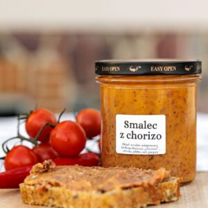 Smalec z chorizo